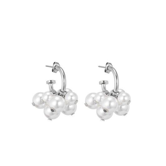 PEARL GRAPE EARRING